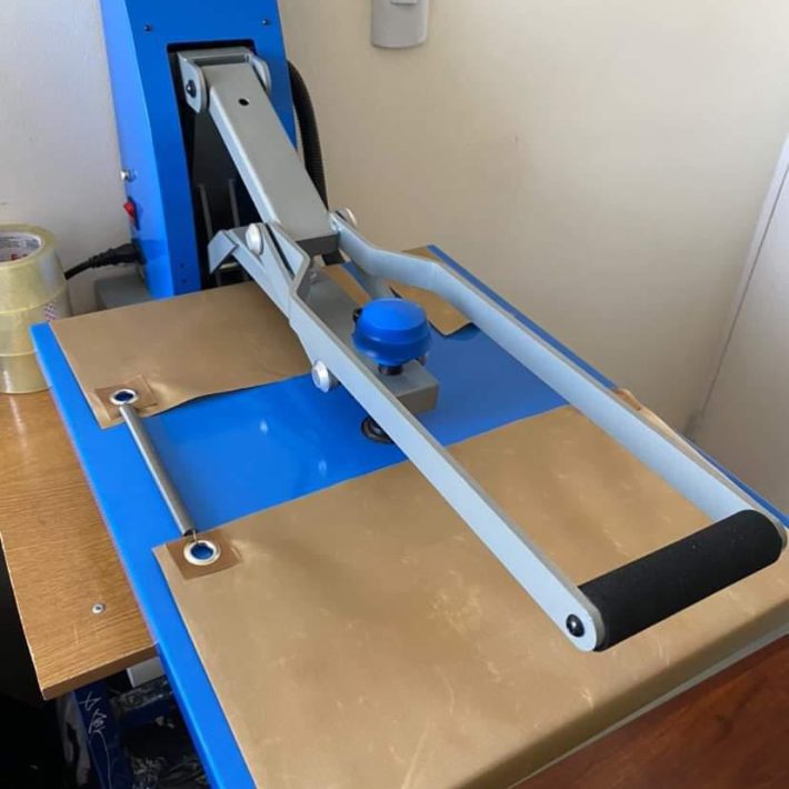 2 Teflon con resortes para plancha 40x50 y 40x60